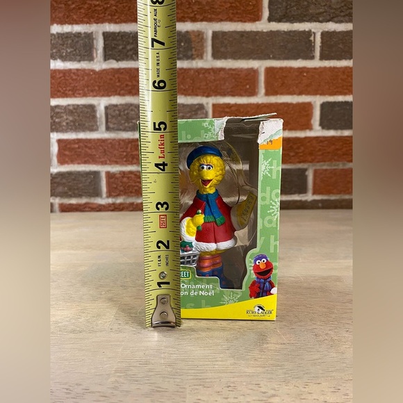 Kurt Adler Sesame Street Christmas Ornament Big Bird 2008 Shopping List - Picture 2 of 6
